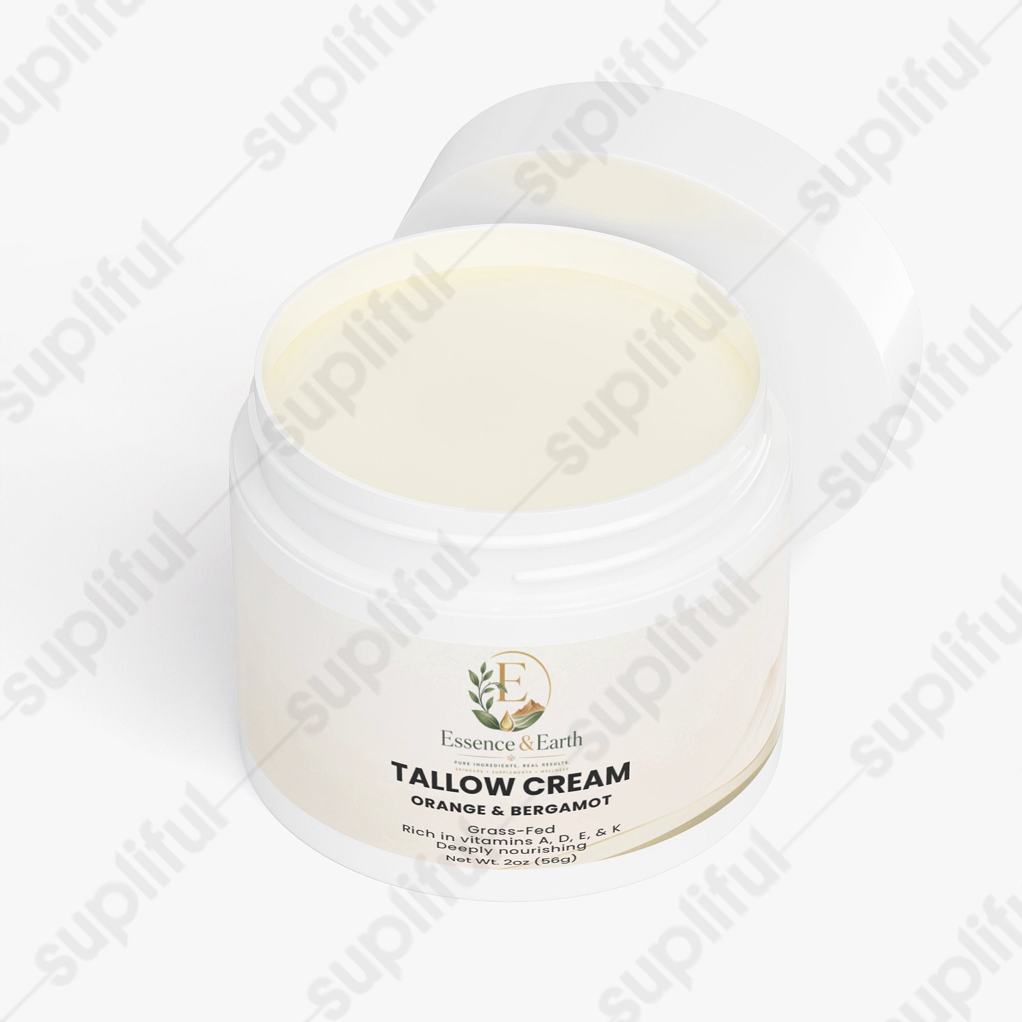 Tallow Cream Orange & Bergamot