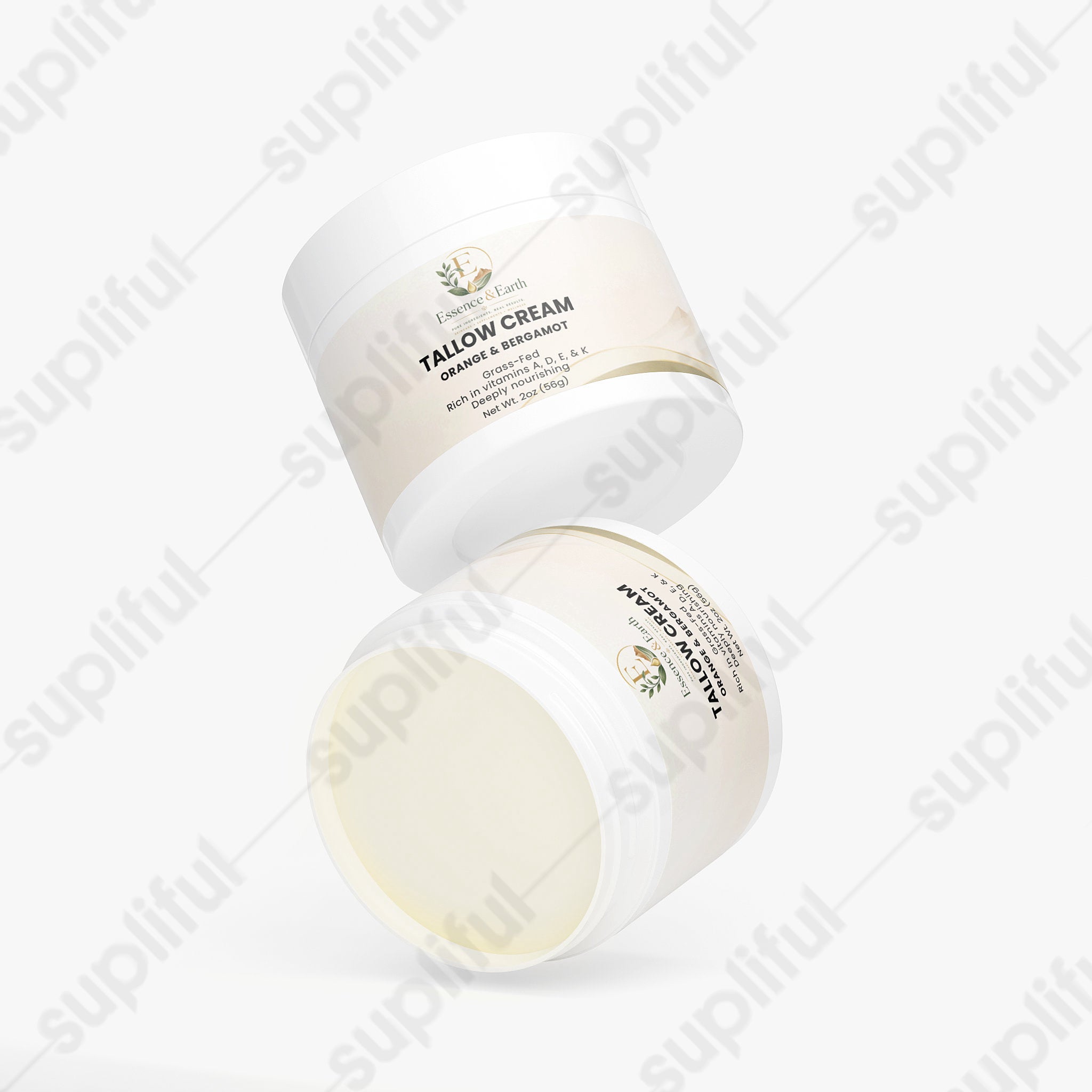 Tallow Cream Orange & Bergamot
