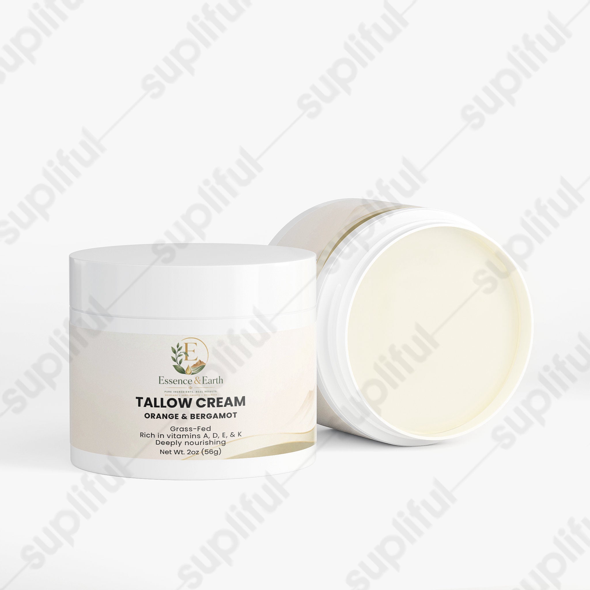 Tallow Cream Orange & Bergamot