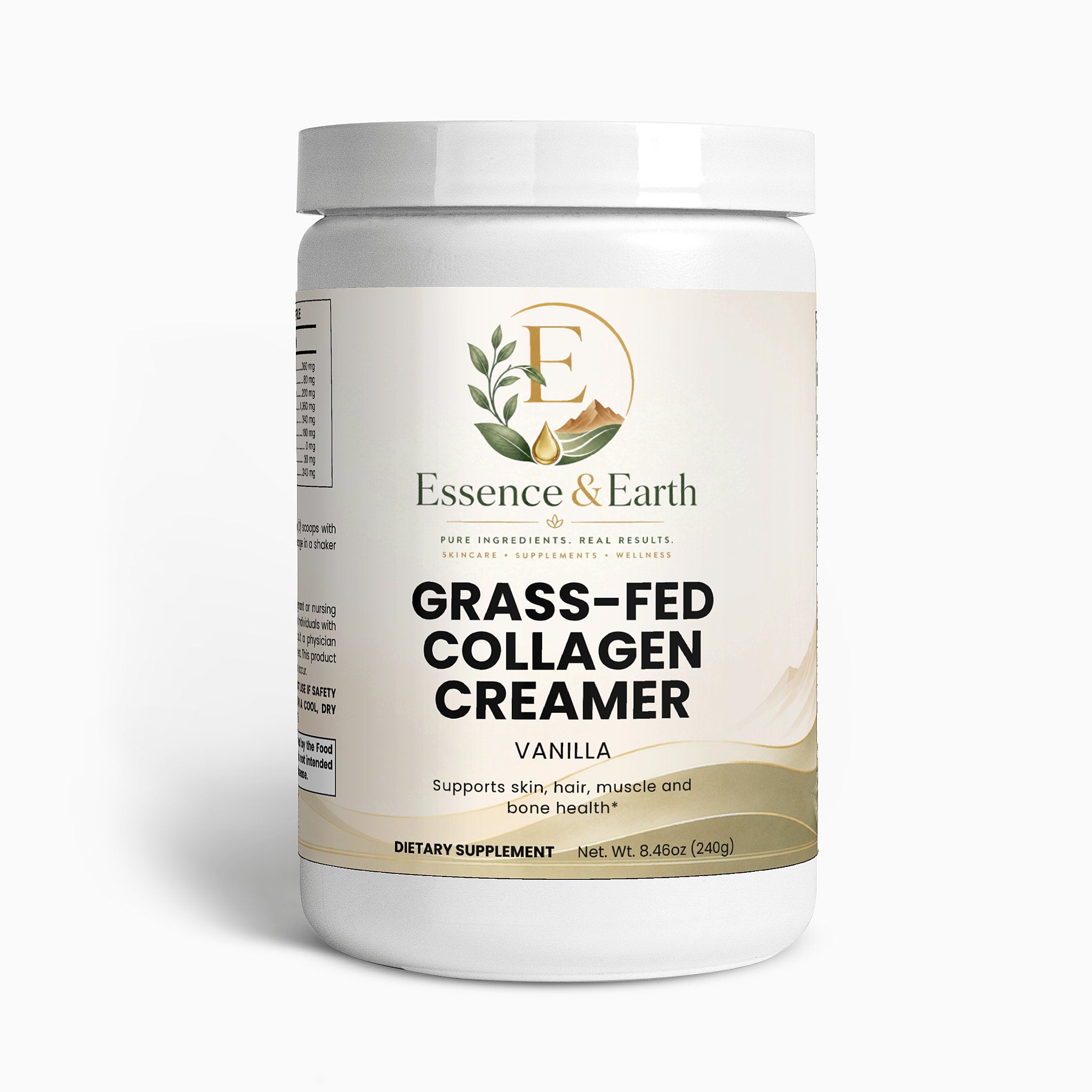 Grass-Fed Collagen Creamer (Vanilla)