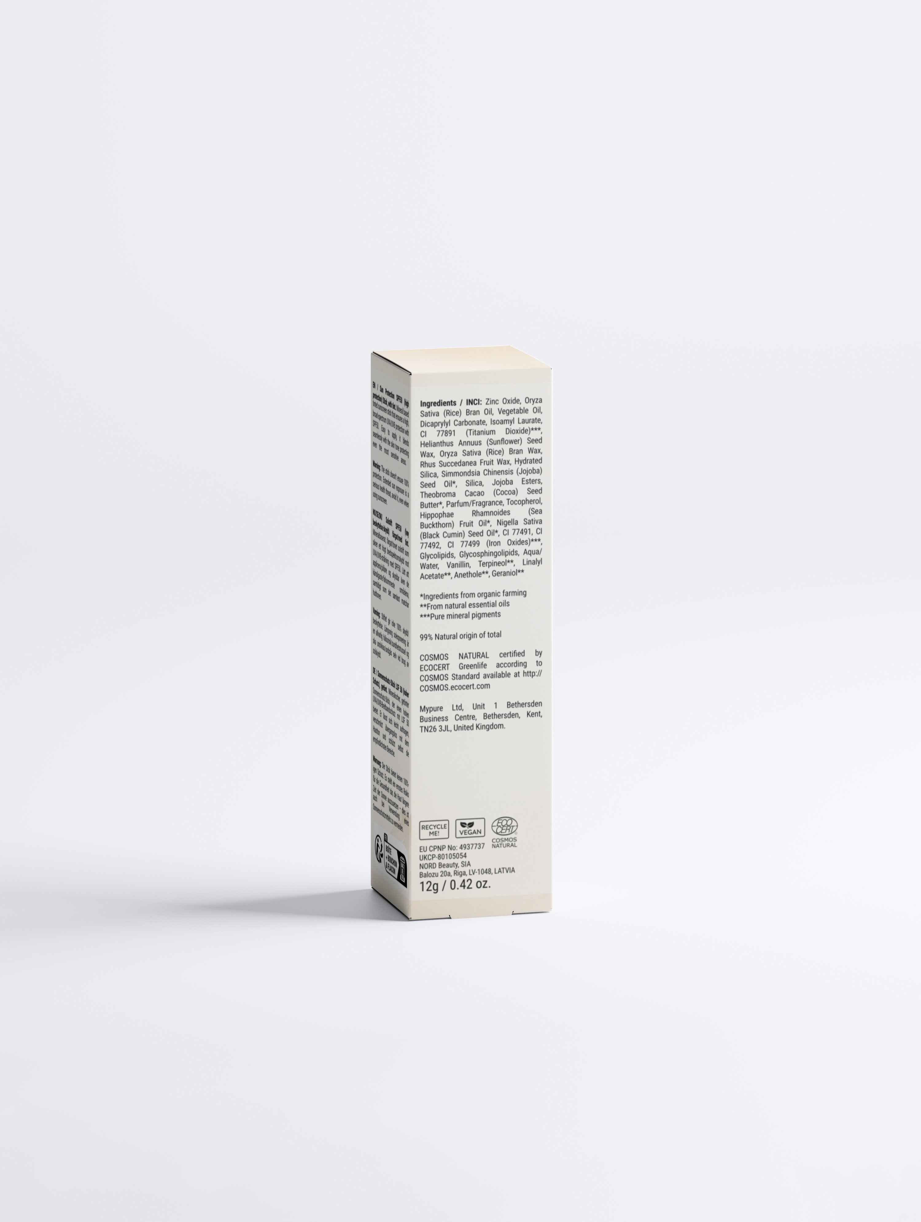 Sun Protection SPF50 Stick, with tint